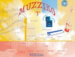 Muzziko 3ème (Livre & cd)