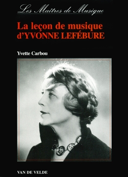 Leçon de musique d'Yvonne Lefébure