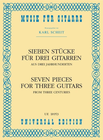 7 Stucke fur drei Gitarren