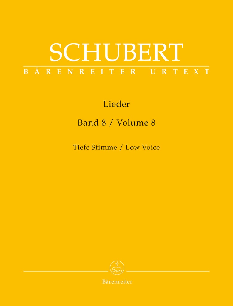 Lieder - Vol.8 (Tiefe Stimme)