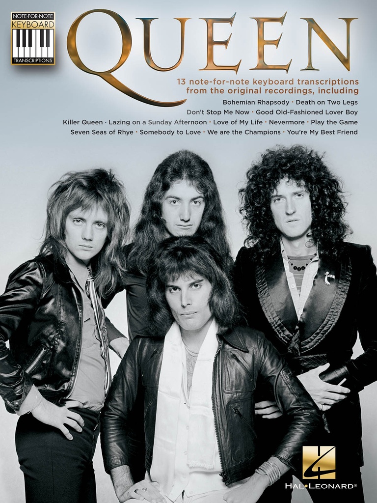 Note-for-note Keyboard Transcriptions: Queen