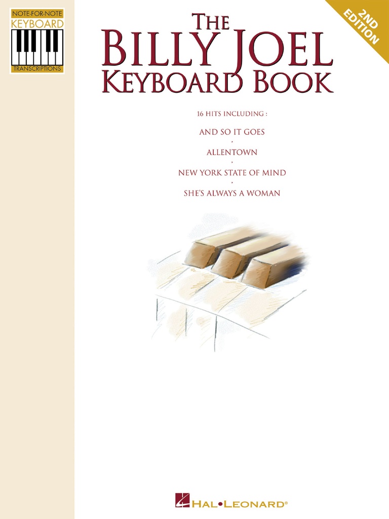 The Billy Joel Keyboard Book