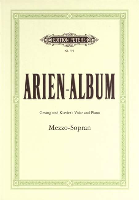 Arien-Album für Mezzo-Sopran