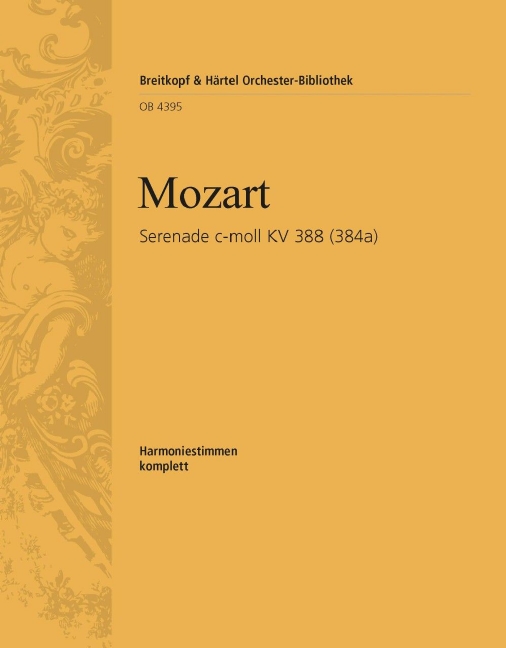 Serenade in C minor, KV.388 (384a) (Wind parts)