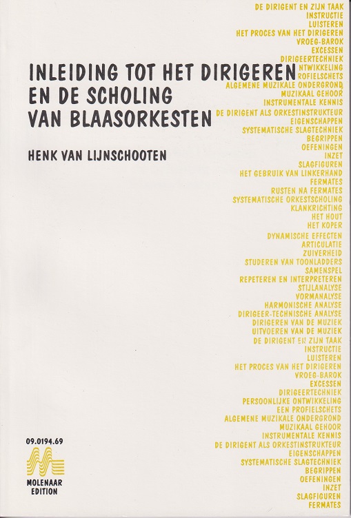 Inleiding tot het dirigeren en de scholing van blaasorkesten