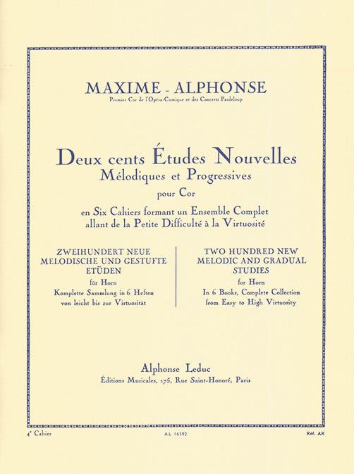 200 Etudes Nouvelles - Vol.4