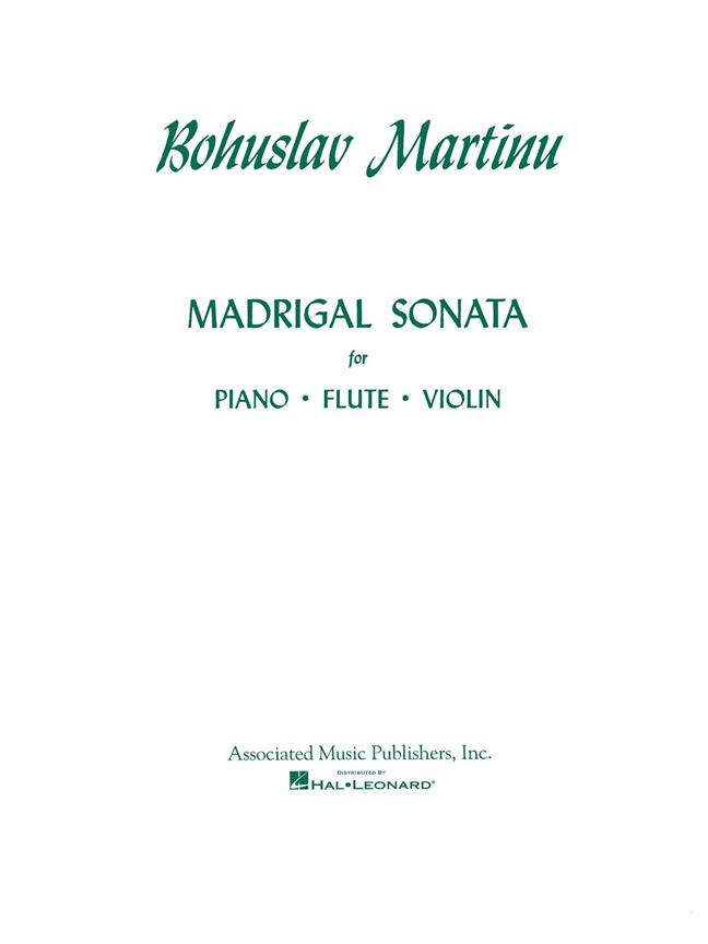 Madrigal Sonata (Score & parts)