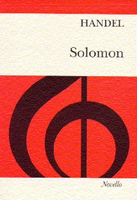 Solomon, HWV.67 (Vocal score)