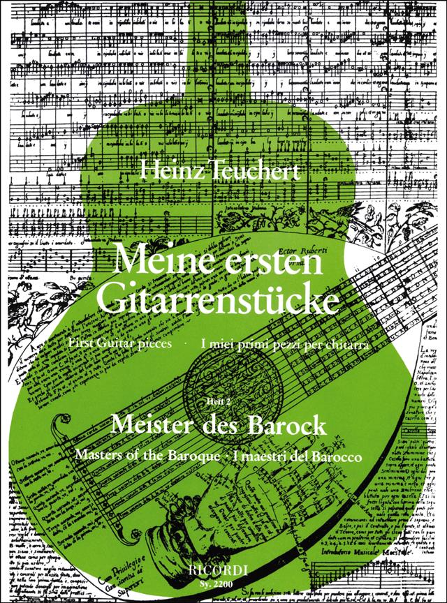 Meine ersten Gitarrenstücken - Vol.2: Meister des Barock