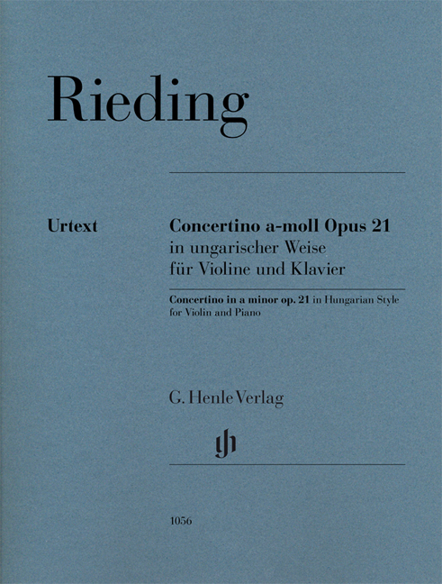 Concertino in Hungarian Style a minor, Op.21