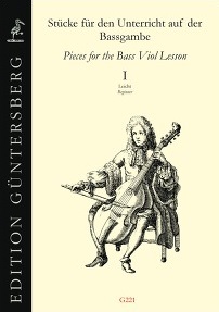 Pieces for the Bass Viol Lesson - Vol.1