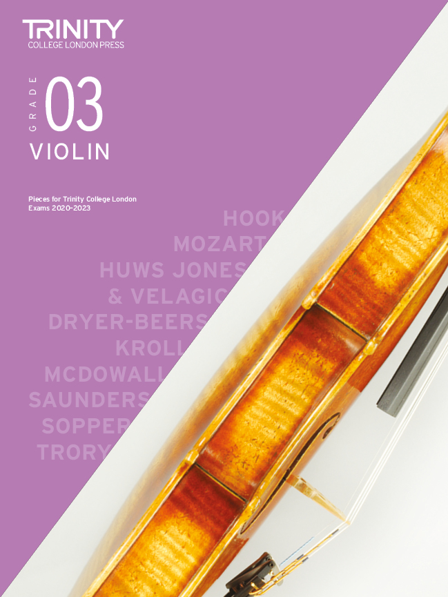 Trinity College London Violin Exam Pieces 2020-2023: Grade 3 (Instrumental Solo)