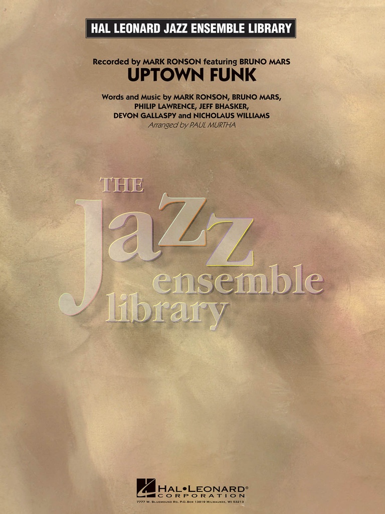 Uptown Funk! (Score & parts)