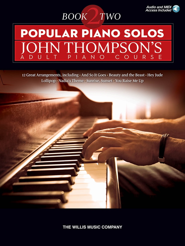 Popular Piano Solos, Adult Piano Course - Book 2