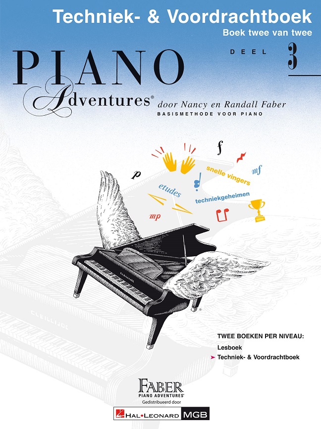 Piano Adventures: Techniek- & Voordrachtboek - Deel 3