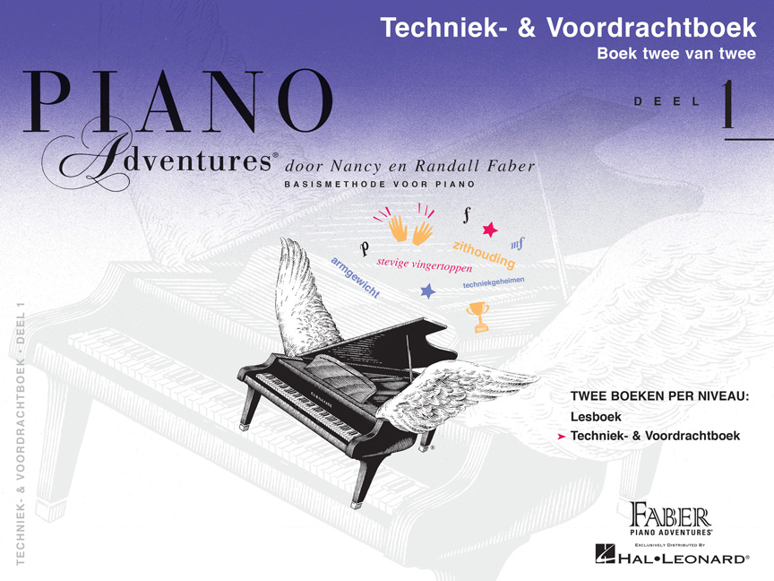 Piano Adventures: Techniek- & Voordrachtboek - Deel 1