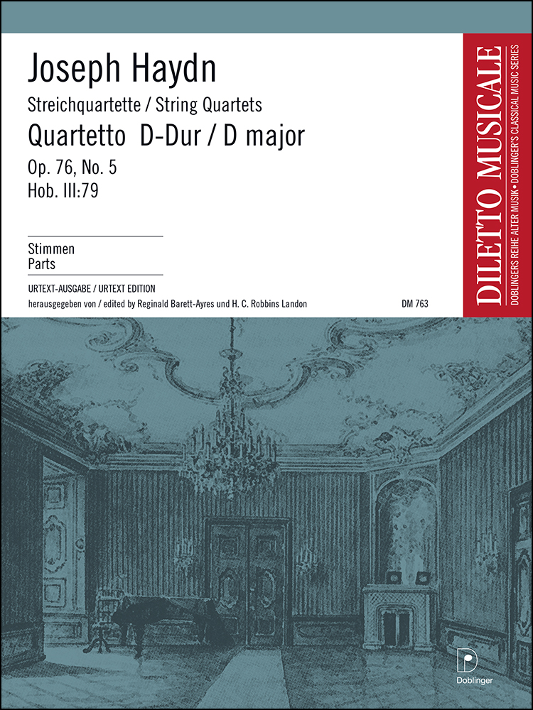 Streichquartett D-Dur, Op.76/5 (Set of parts)