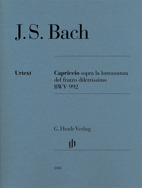 Capriccio sopra la lontananza del fratro dilettissimo B flat major, BWV 992