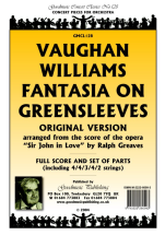 Fantasia on greensleeves (Score & parts)