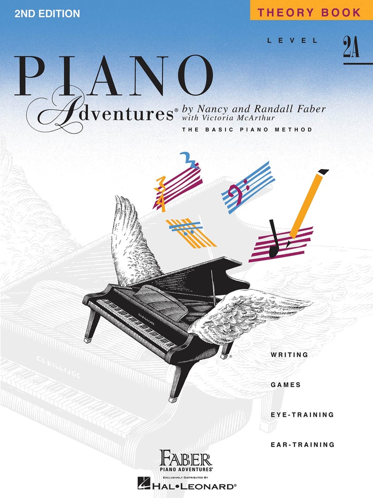 Piano Adventures: Theory book - Level 2A