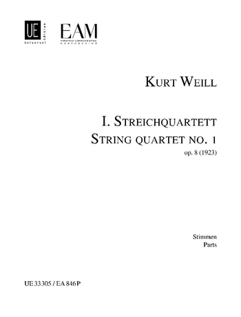 Streichquartet No.1 (Parts)