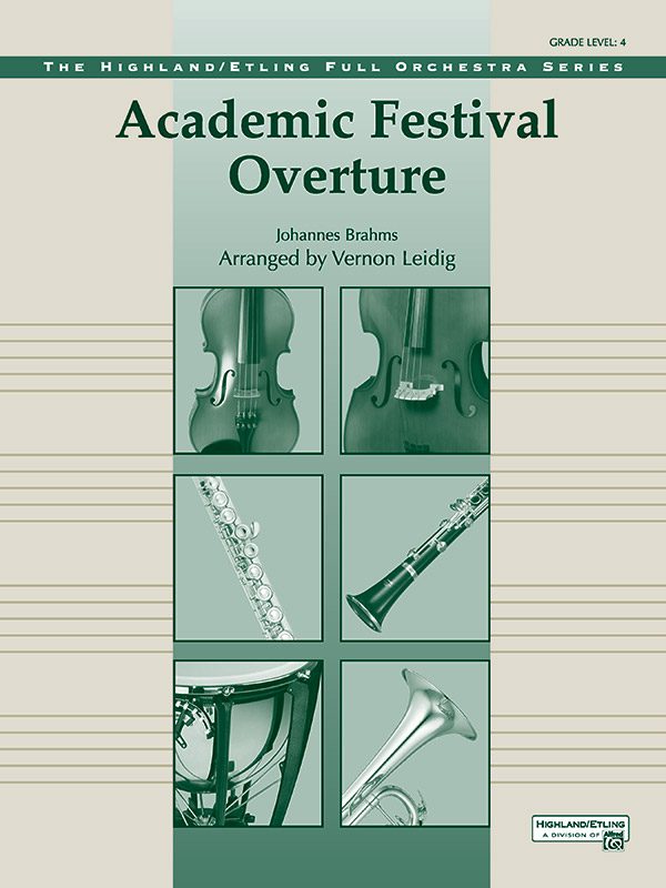 Academic Festival Overture (Orchestra score & parts)