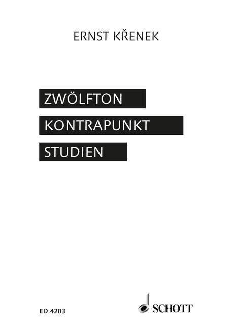 Zwölfton Kontrapunkt Studien