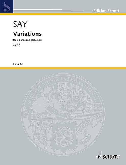 Variations, Op.32 (Score & parts)