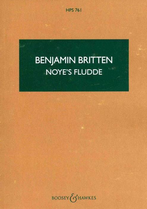 Noye's Fludde, Op.59 (Study score)