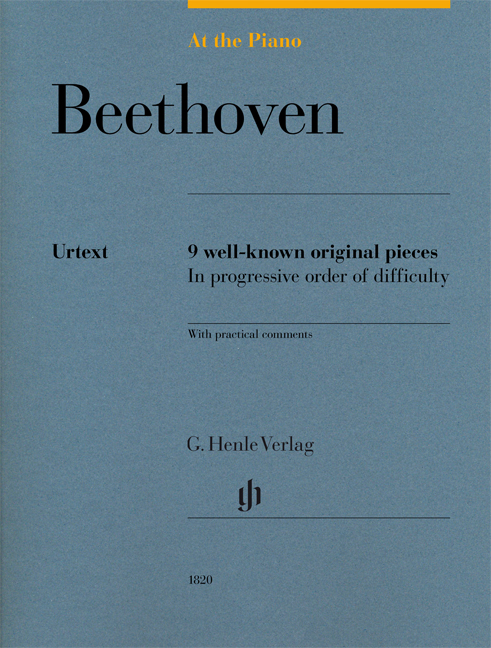 At the Piano: Beethoven (9 Well-known original pieces in progressive order)