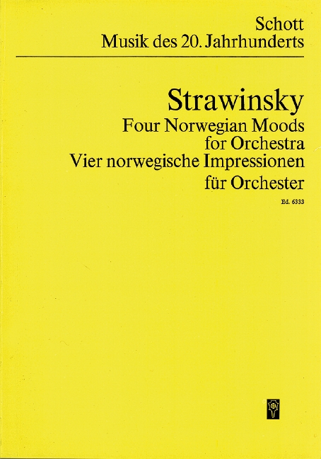 Four Norwegian Moods (Study score)