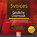 3 Voices - Vol.2 - Geistliche Chormusik (CD)