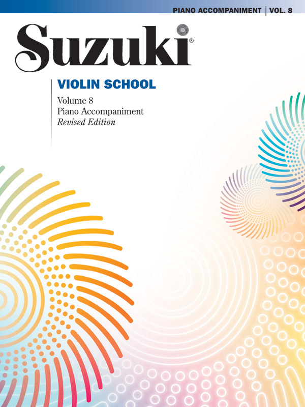 Suzuki Violin School - Vol.8 (Piano accompaniment - Revised edition)