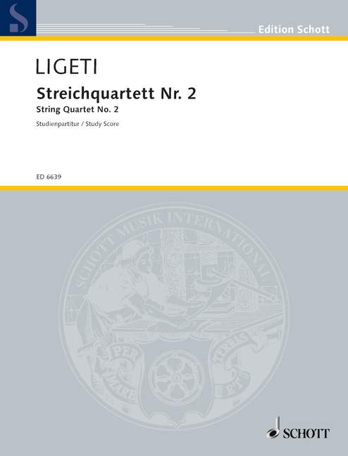 String quartet No.2 (Study score)