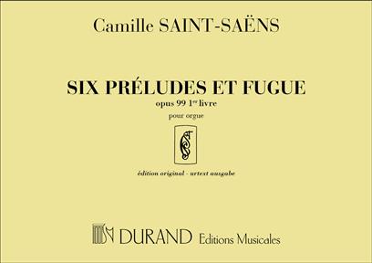 6 Préludes & Fugues, Op.99 - Vol.1