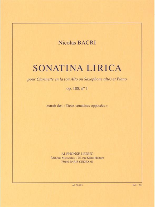 Sonata Lirica, Op.108 No.1