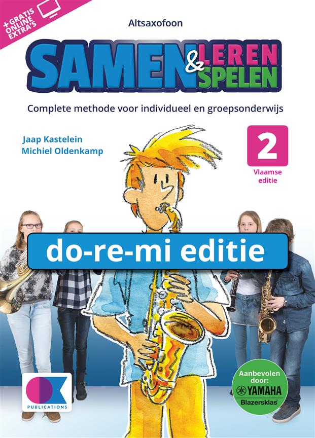 Samen Leren Samenspelen - Vol.2 (Do-re-mi editie altsaxofoon)