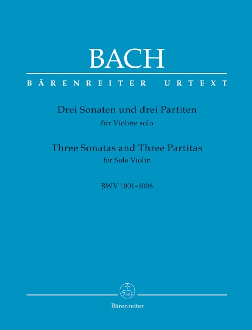 3 Sonatas and 3 Partitas for Solo Violin, BWV.1001-1006