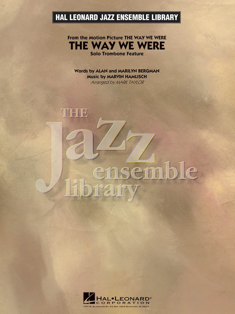 The Way we Were (Score & parts)