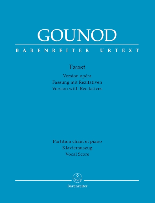 Faust Version with Recitatives (Vocal score)