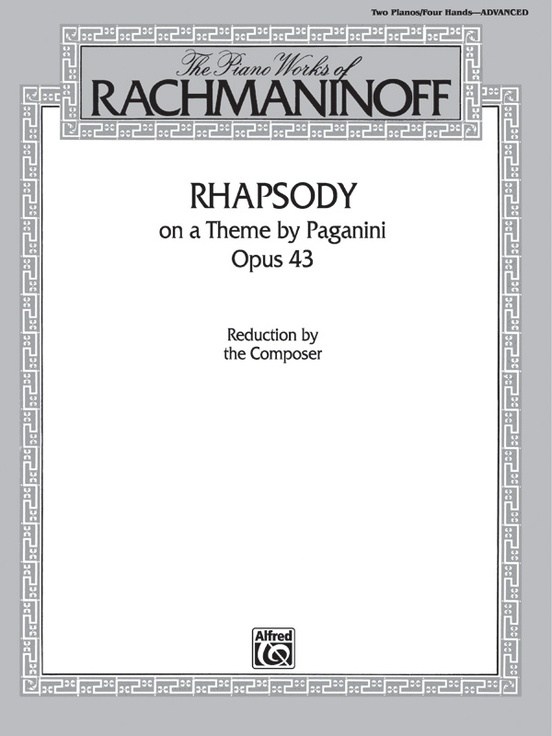 Rhapsody on a Theme by Paganini, Op.43