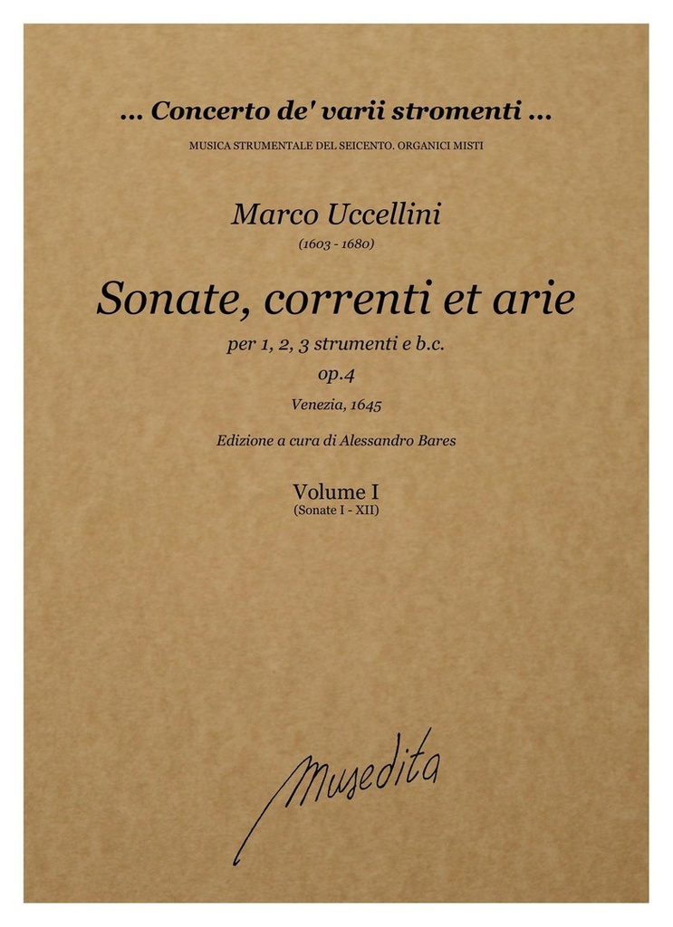 Sonate, corrente e arie, Op.4 (Urtext)