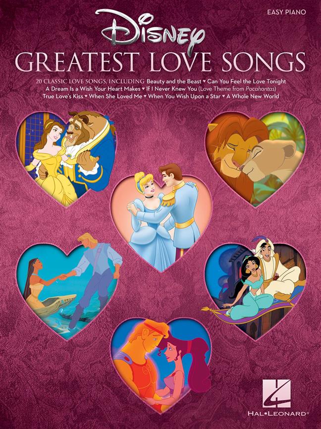 Disney Greatest Love Songs (Easy piano)