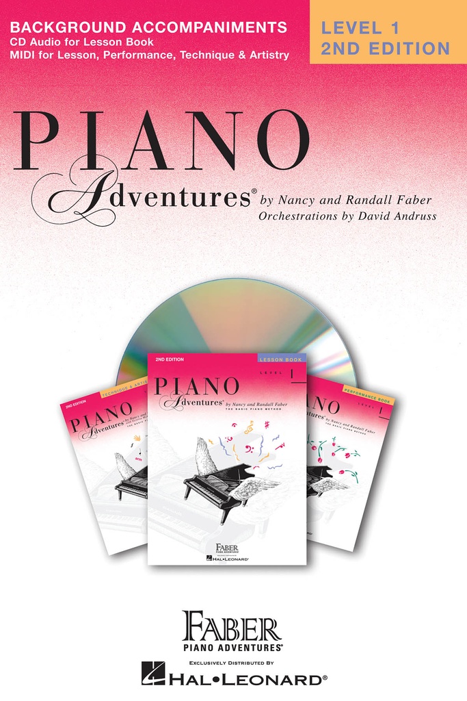 Piano Adventures Level 1 - Lesson Book (Cd only)