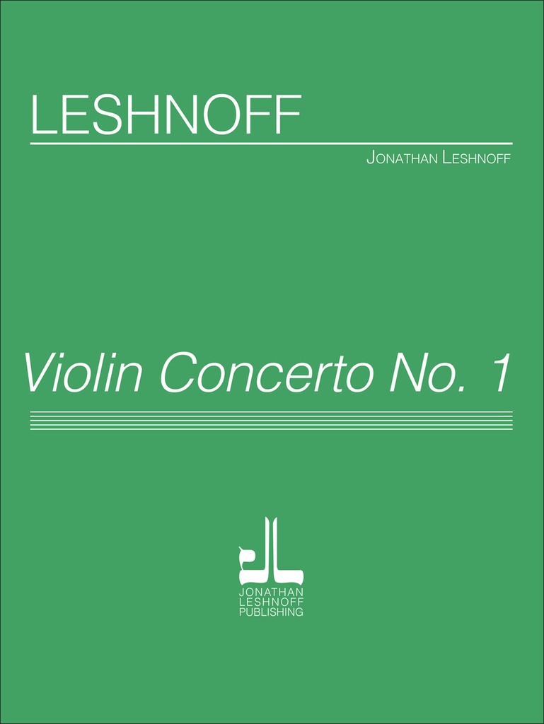 Violin Concerto No.1 (Score)