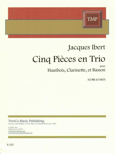 5 Pièces en Trio (Score & parts)