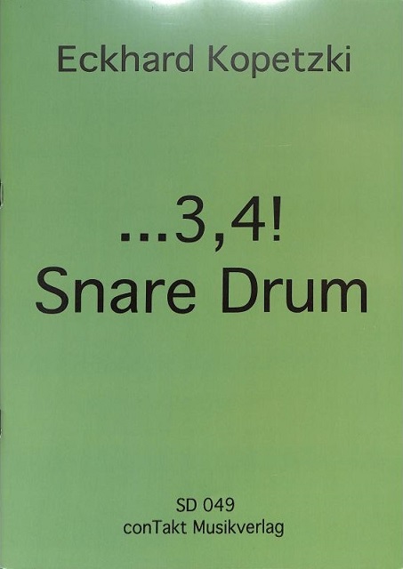 ...3, 4! Snare Drum