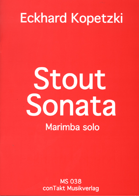 Stout Sonata for Marimba Solo