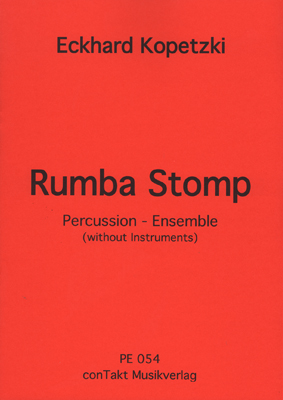 Rumba Stomp for Percussion-Ensemble (4 Players without instruments)