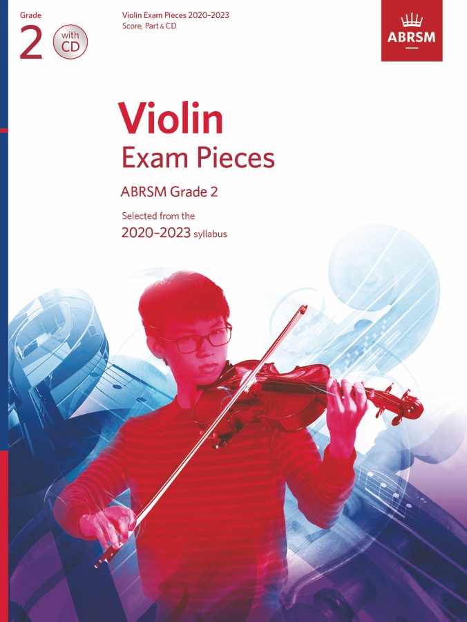 Violin Exam Pieces 2020-2023 - Grade 2 (Score, Part & CD)